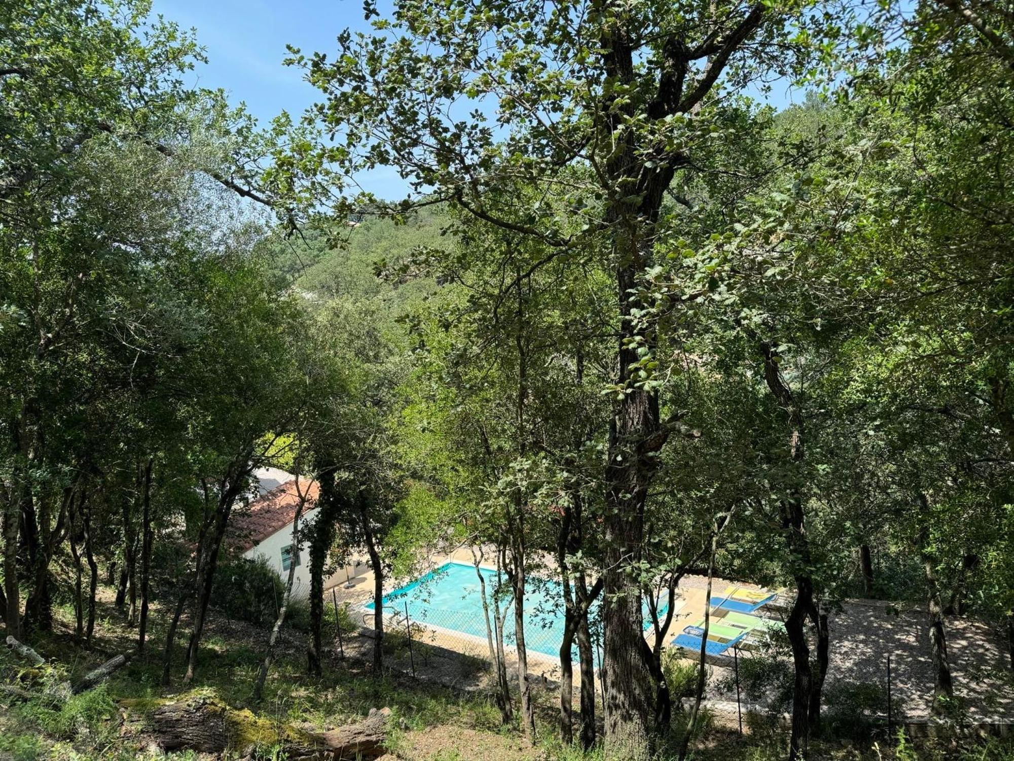 Maison avec piscine chauffée entre mer et montagne Montauriol  Exterior foto